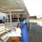 Practical test – Orshen Bubala of Kushiya Farm.
